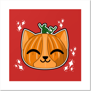 Corgi Pumpkin Posters and Art